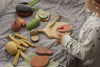 Handgemaakte houten BBQ set met 11 items van Nukuu