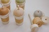Handgemaakte & handgeschilderde latté bekers van Nukuu